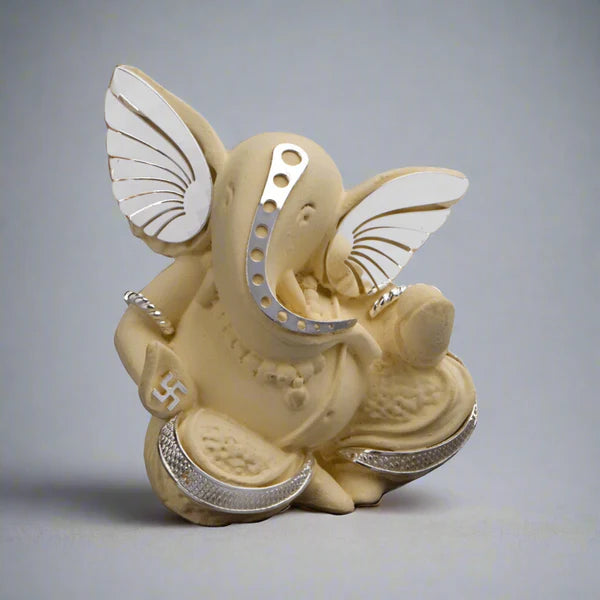 Ivory white Ganesha