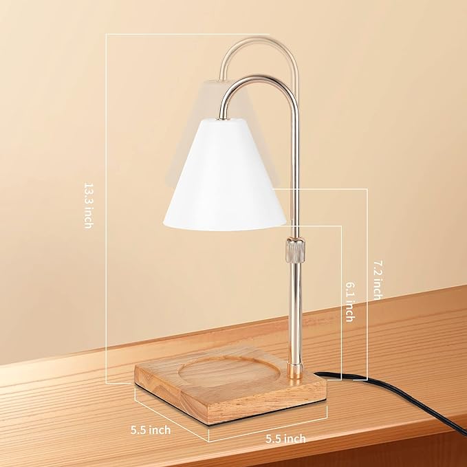 Electric Candle Warmer with an Aroma Candle