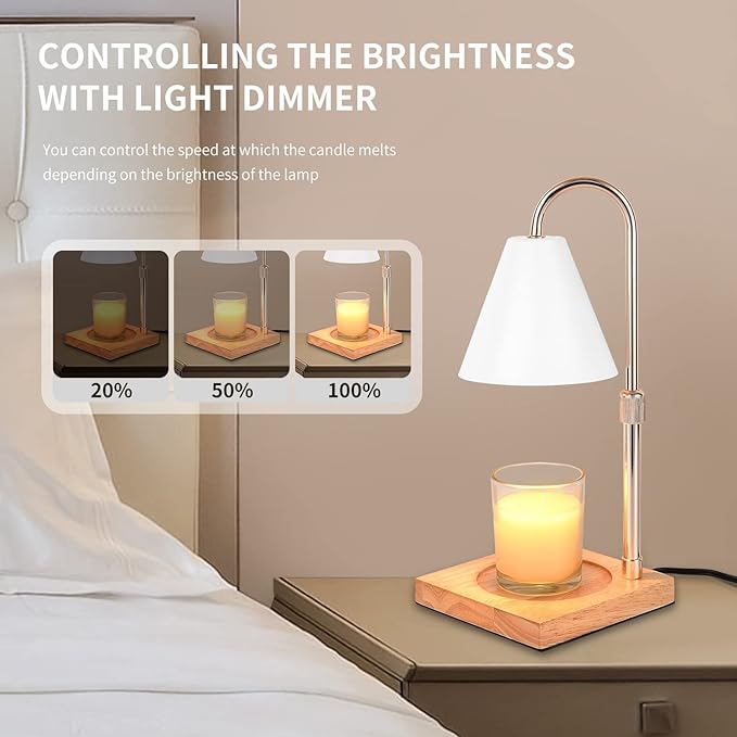 Electric Candle Warmer with an Aroma Candle