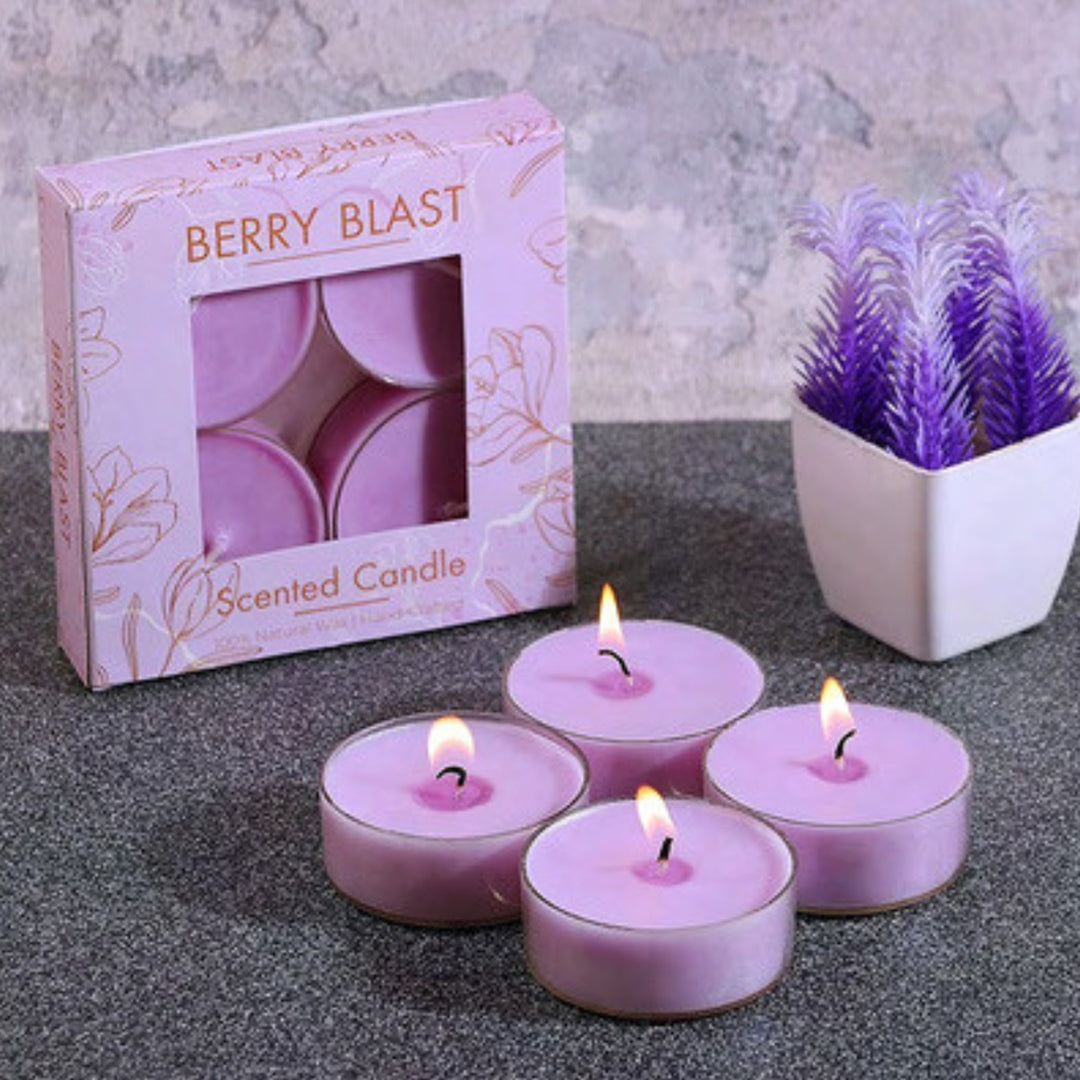 JUMBO TEALIGHTS PACK OF 4