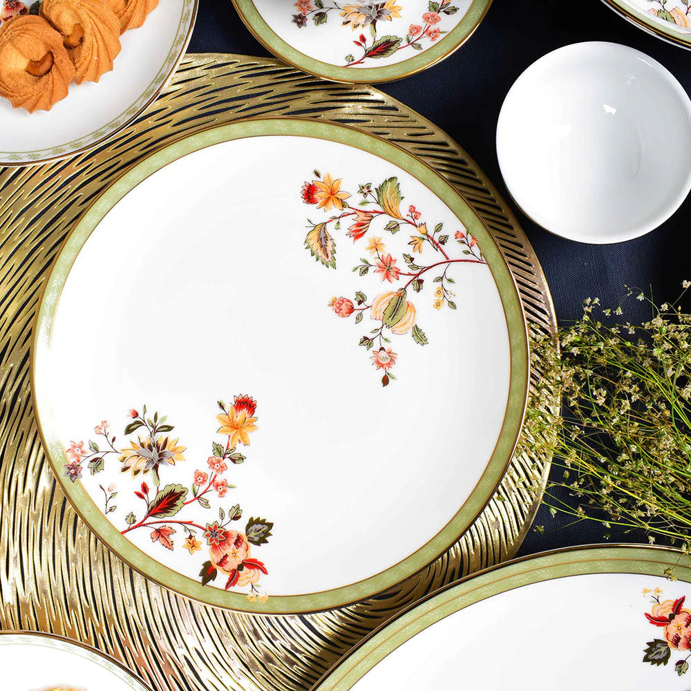 21 pc Dinner set | Green | Bloom
