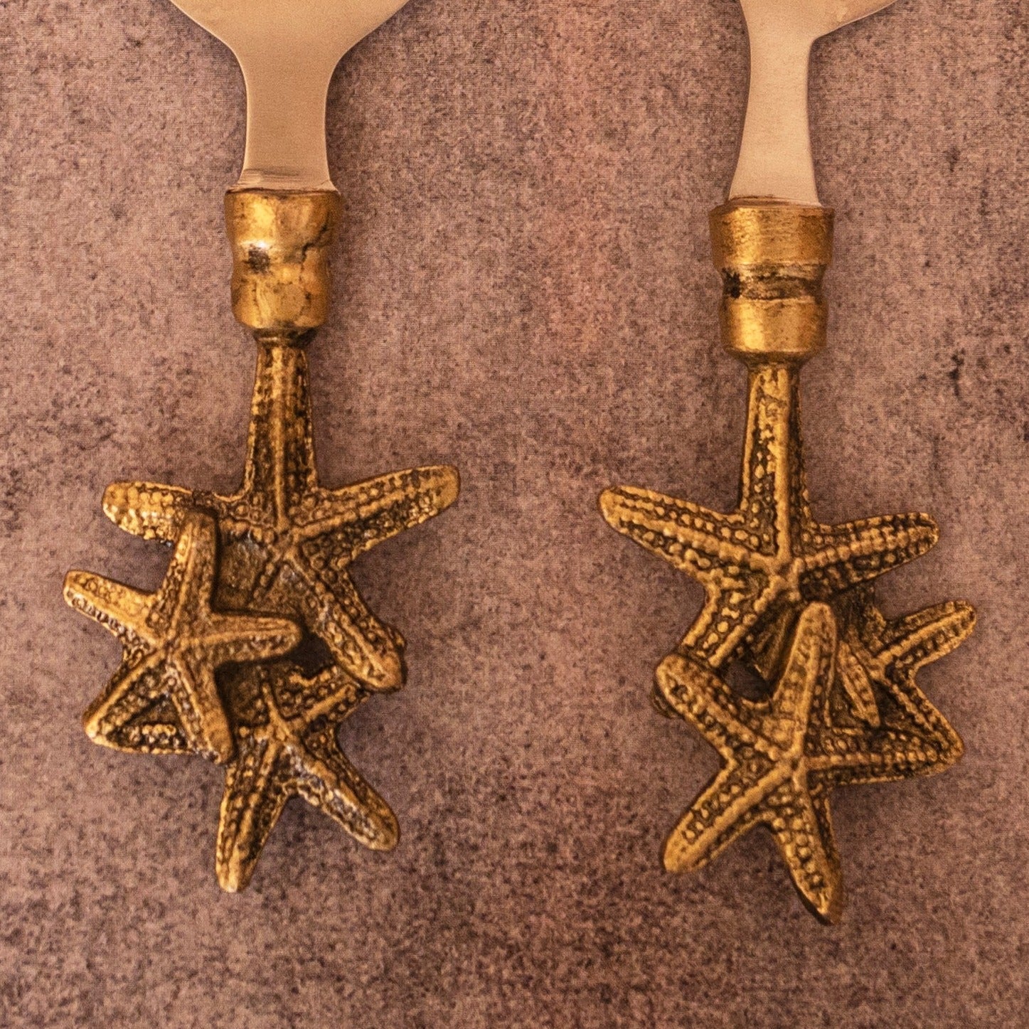 Starfish Cheese Knives Set
