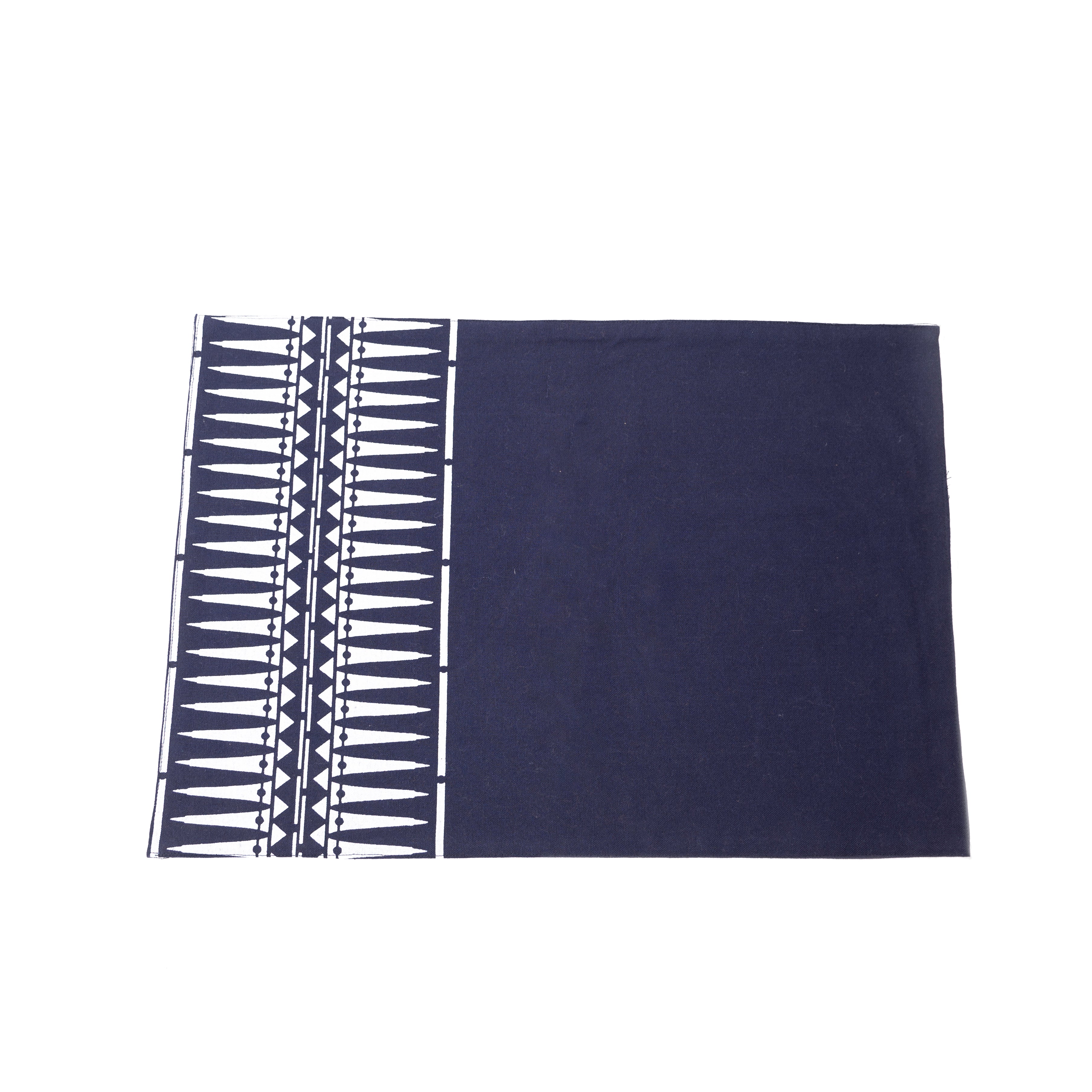 Indigo blue & white Canvas