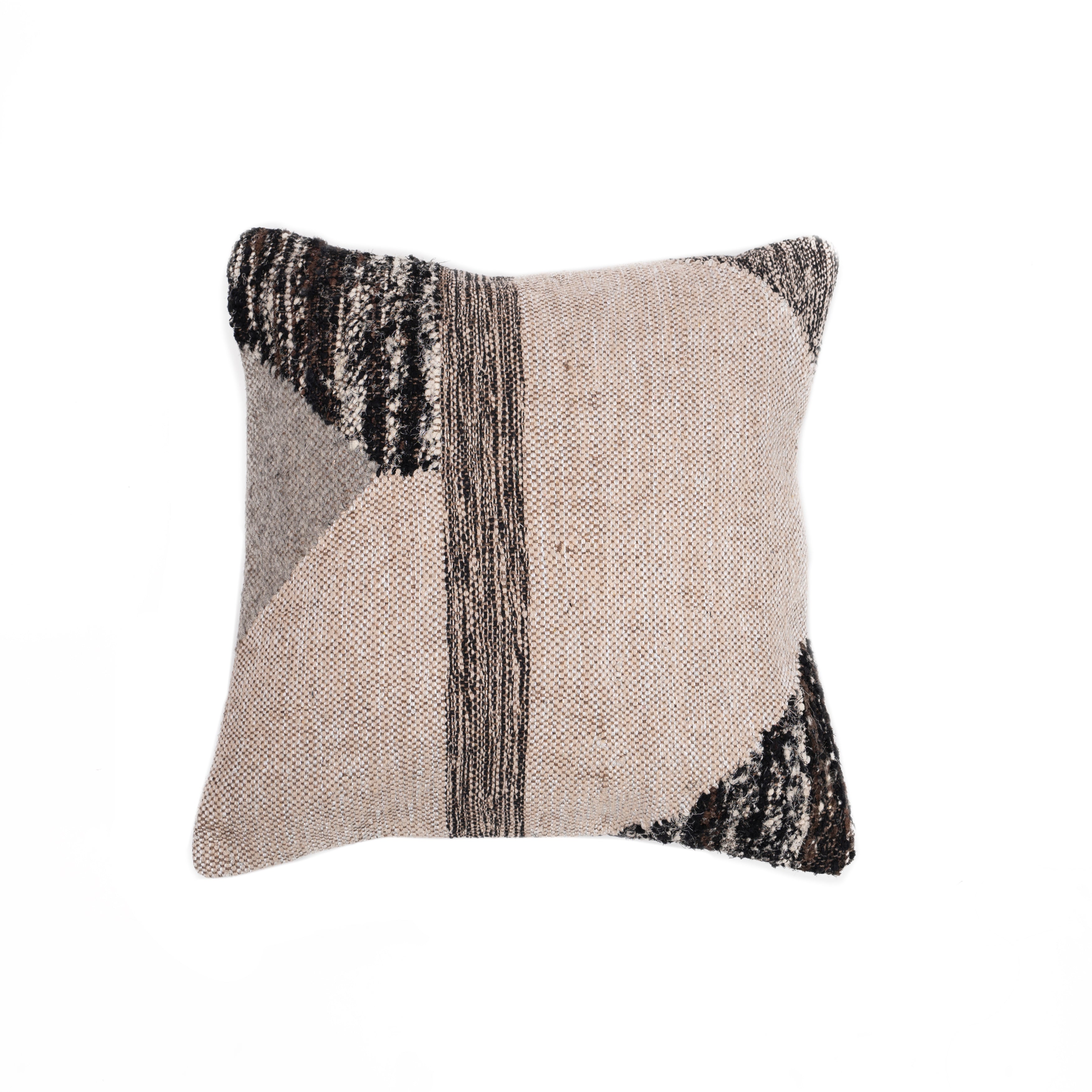 Hand woven cushion