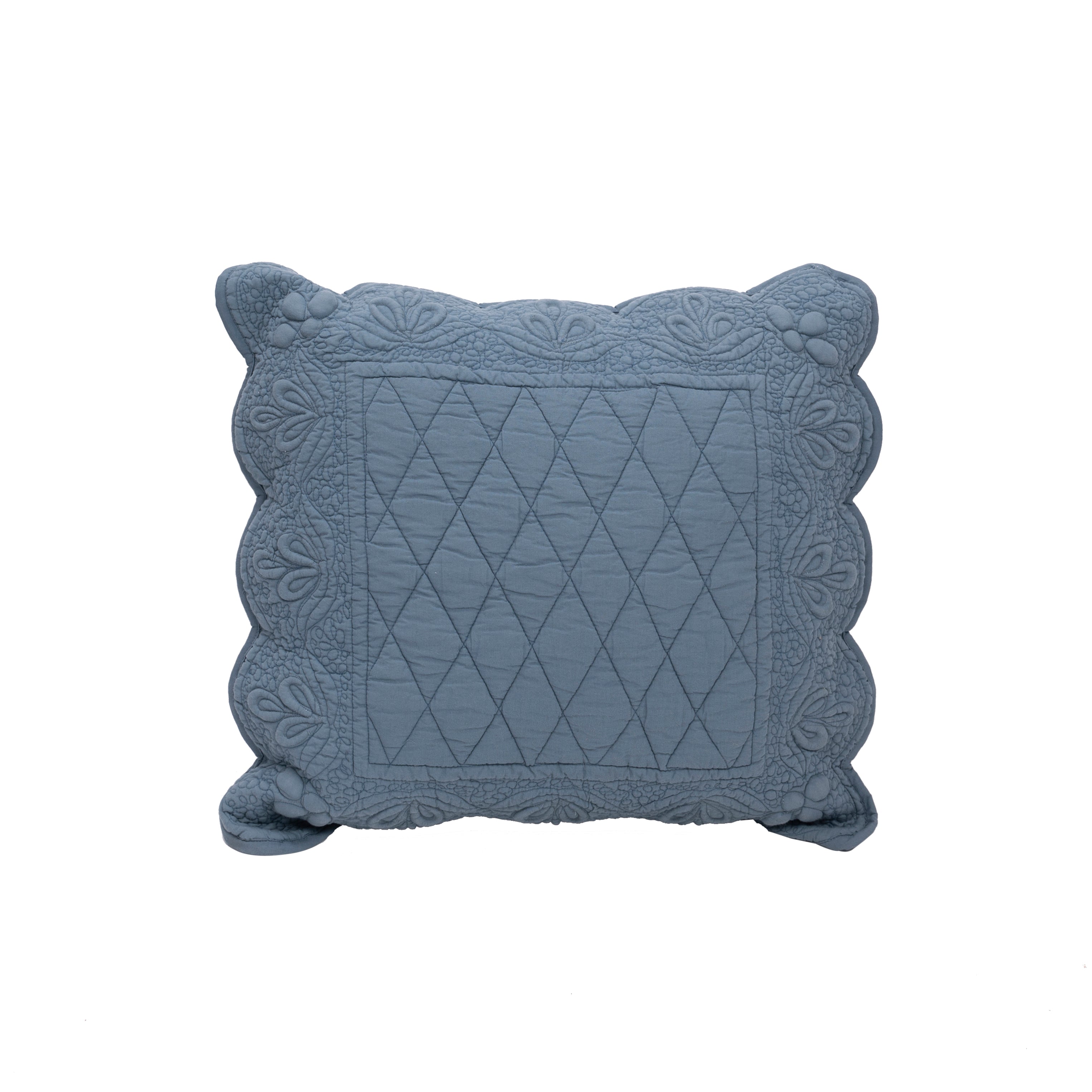 Scalloped cushion