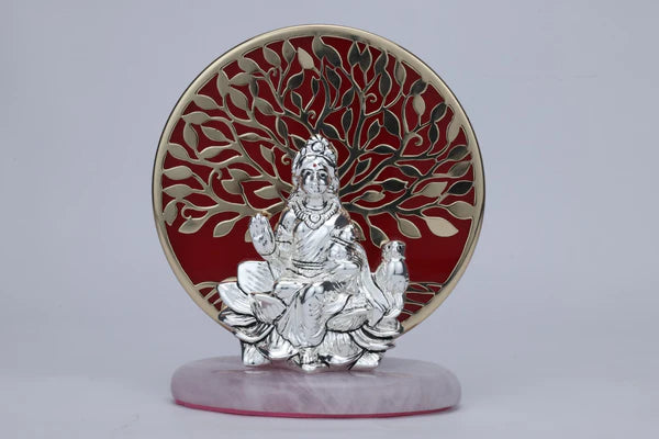 Tree of Life Lakshmi Ji on Rose Quartz