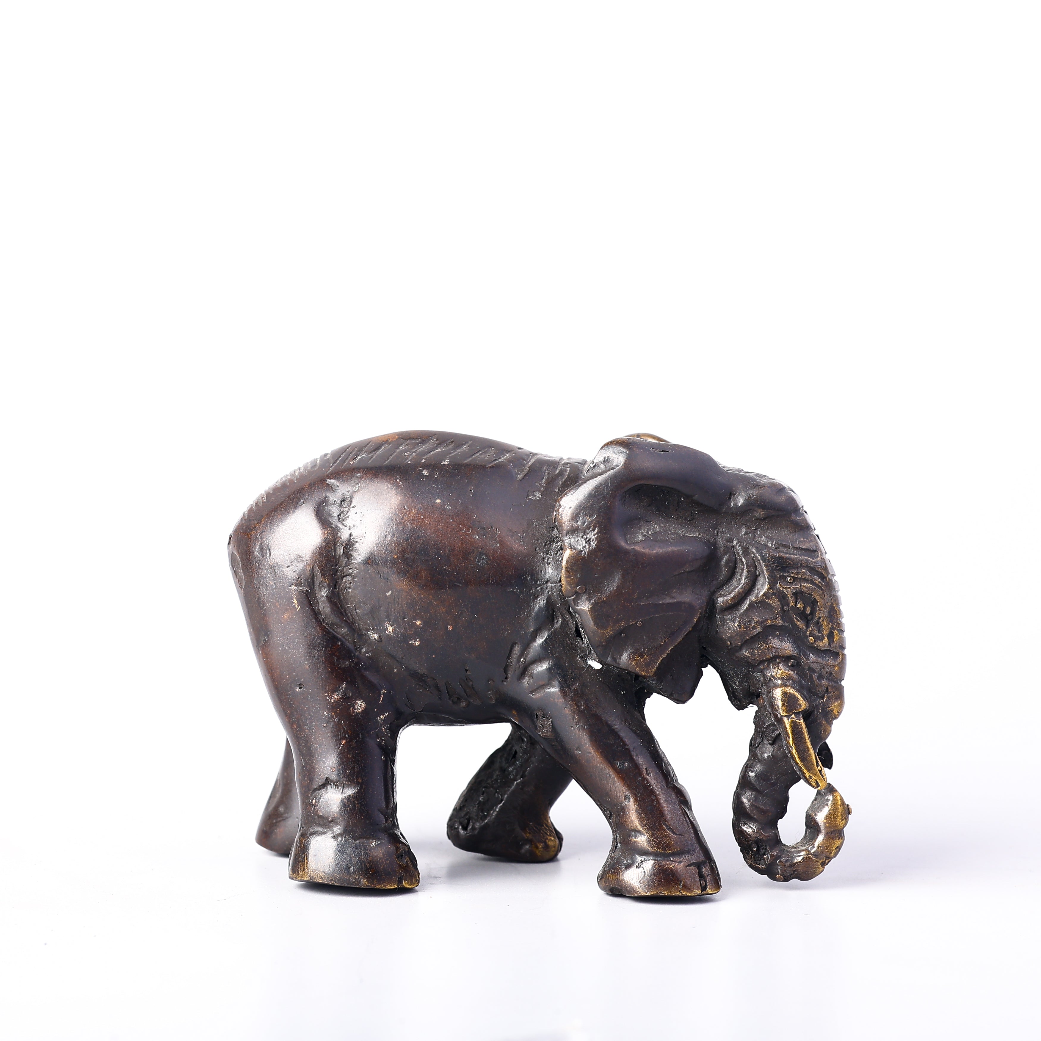 Bronze Black Elephant
