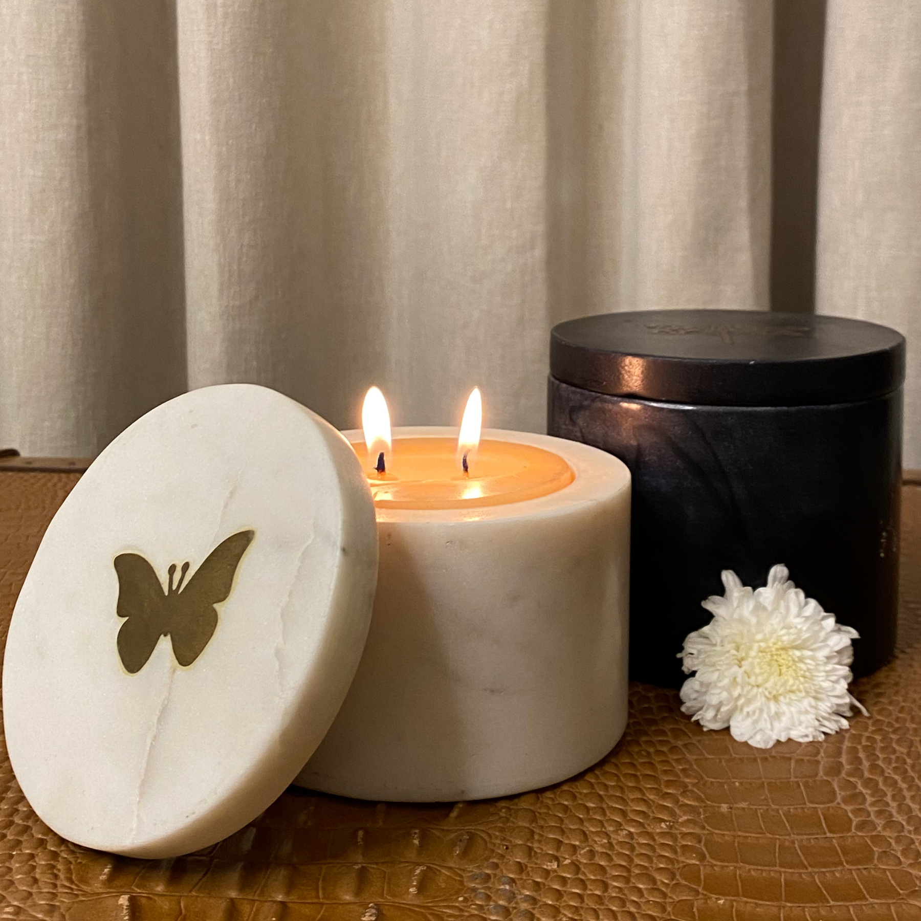 Marble Essence Candle Duo