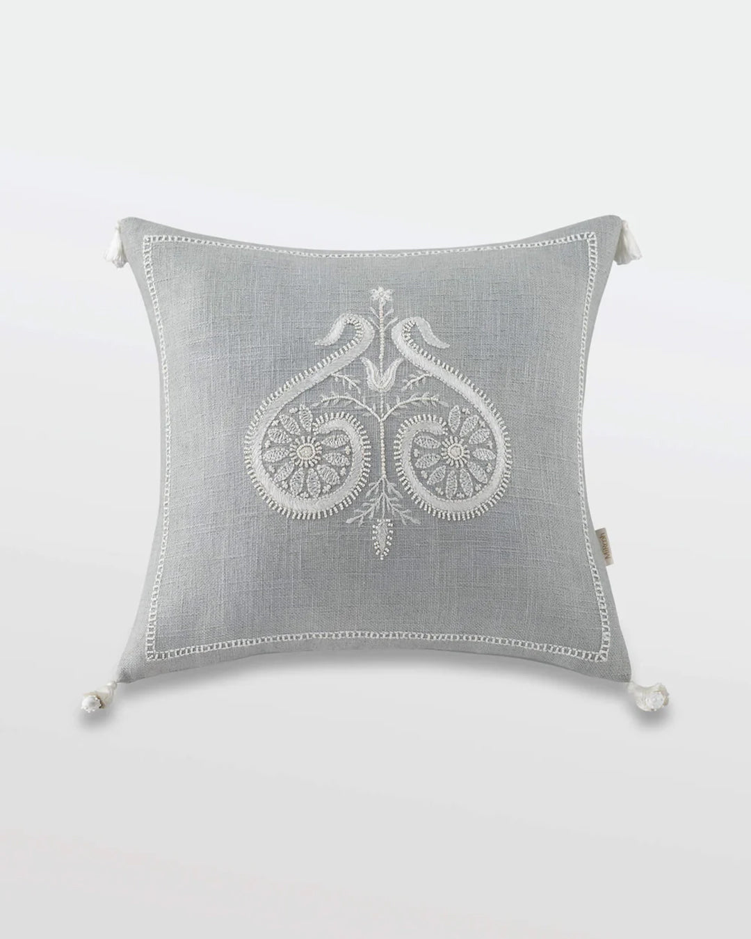 Numaish Steel Blue Cushion