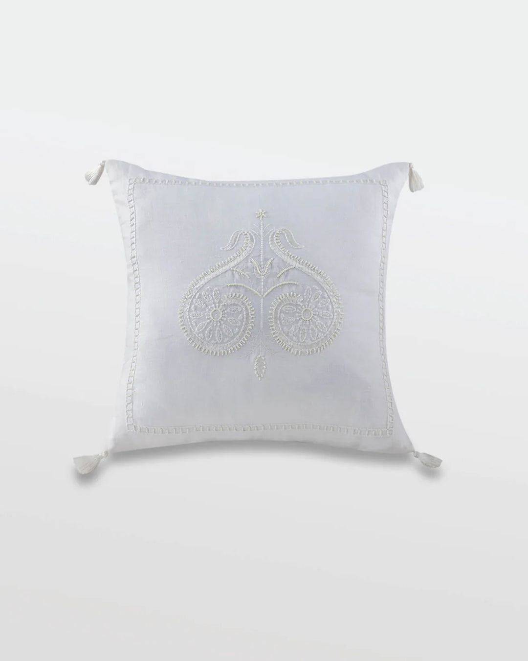 Numaish White Cushion