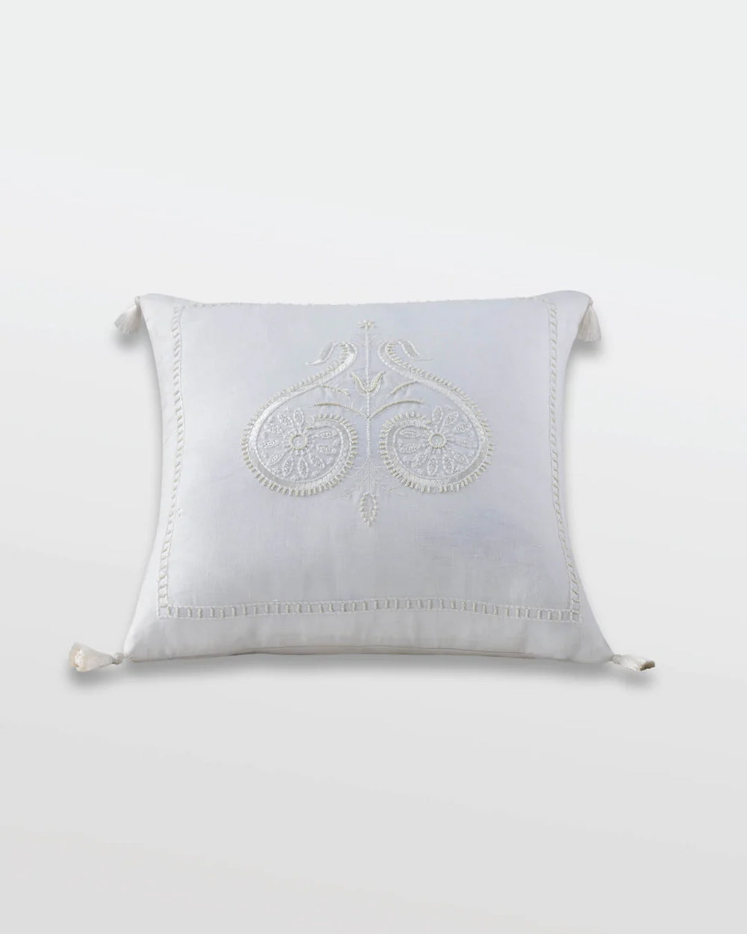 Numaish White Cushion