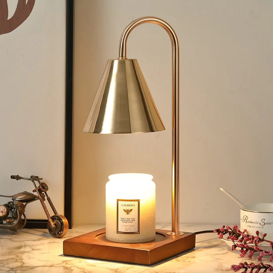 Electric Candle Warmer with an Aroma Candle