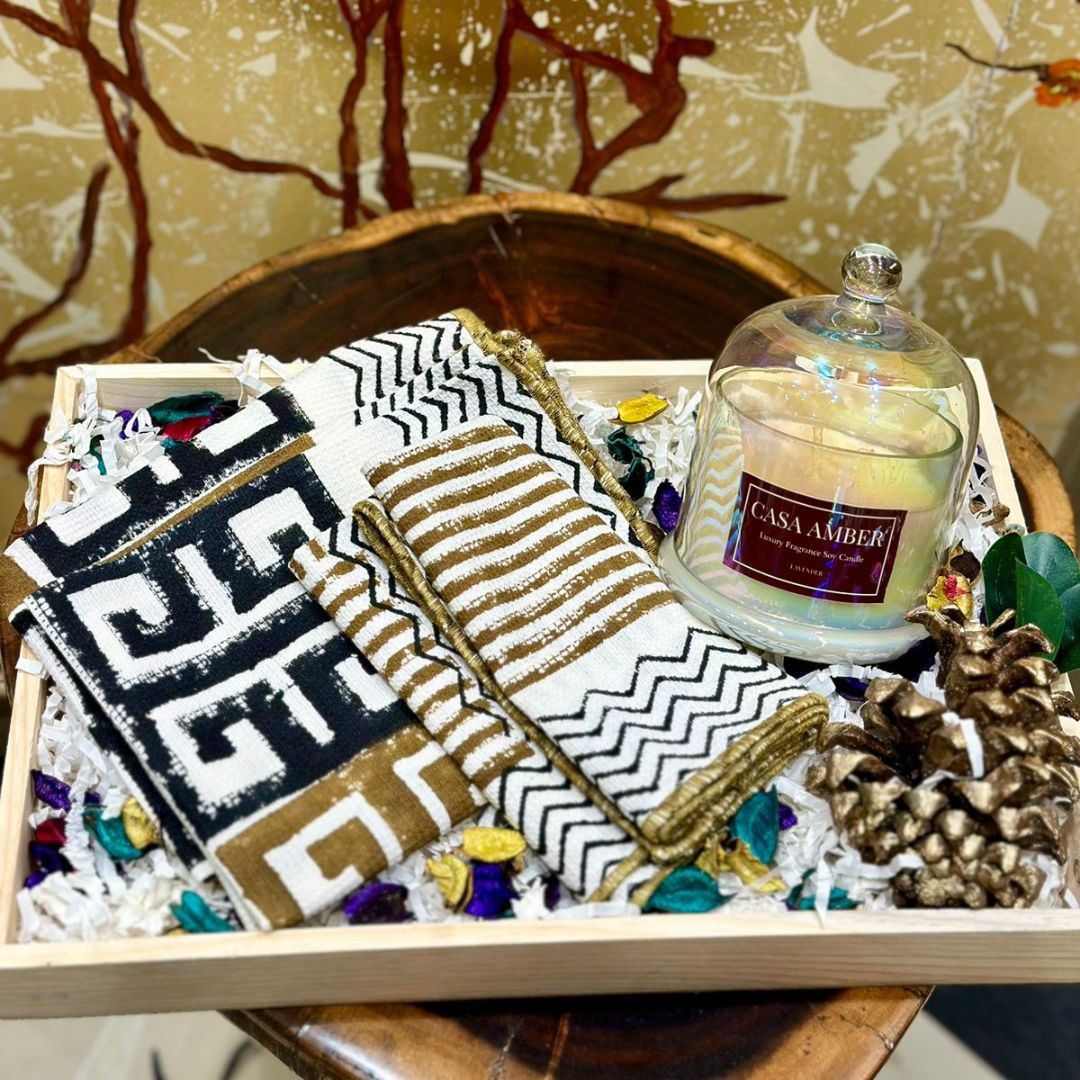 The Abstract Bath Linen hamper