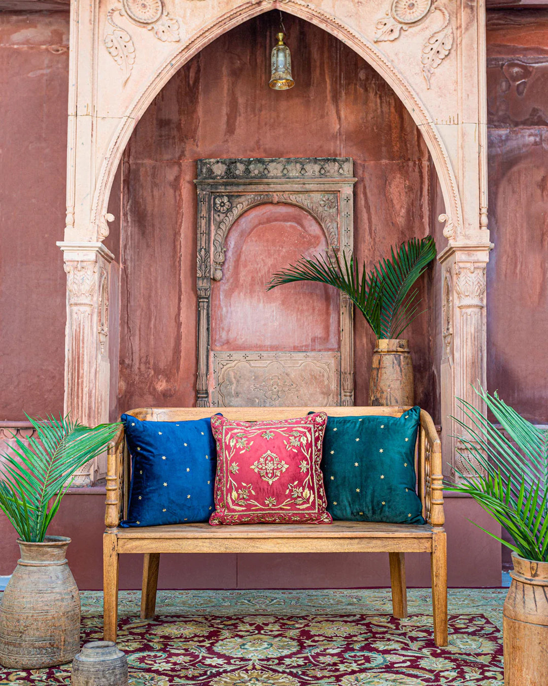 Waani Scarlet Cushion