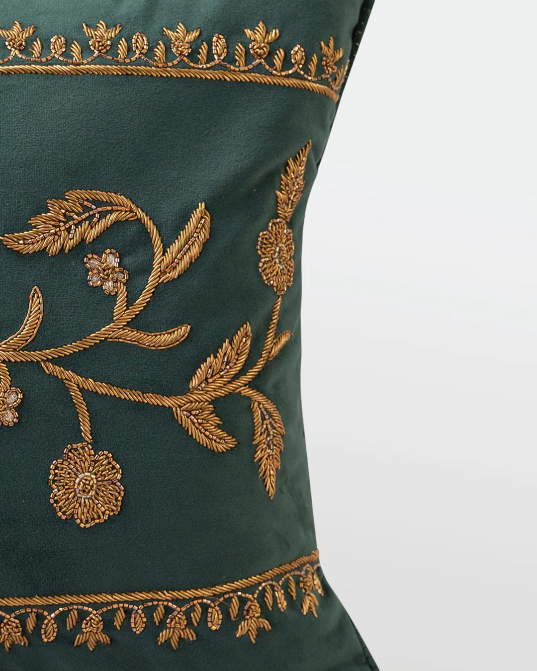 Ziya Forest Green Cushion