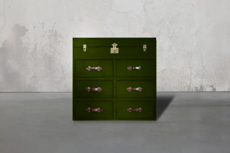 Heritage Leather Trunk