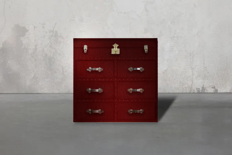 Heritage Leather Trunk