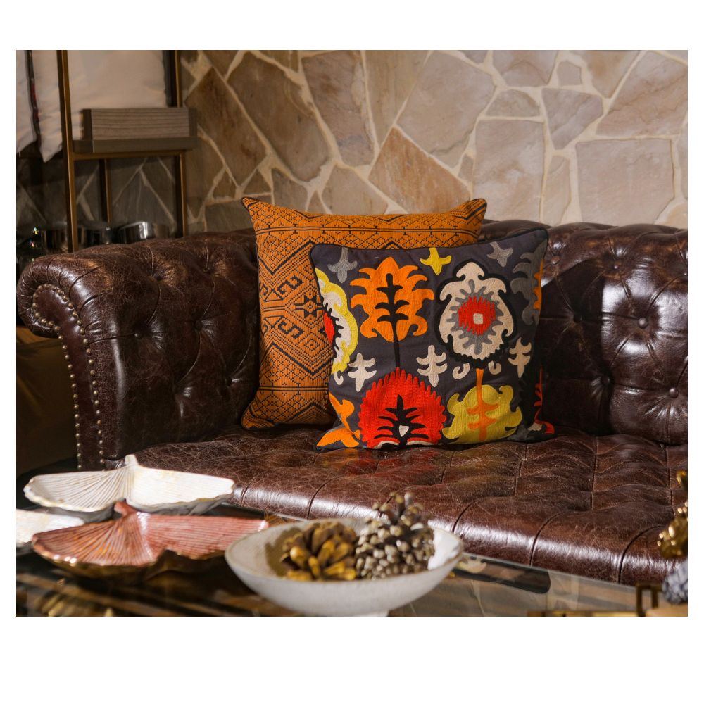 Chesterfield Leather Couch