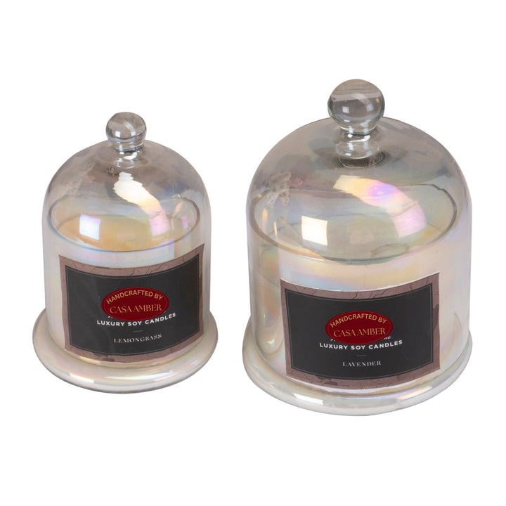 Rainbow Bell Jar Candle