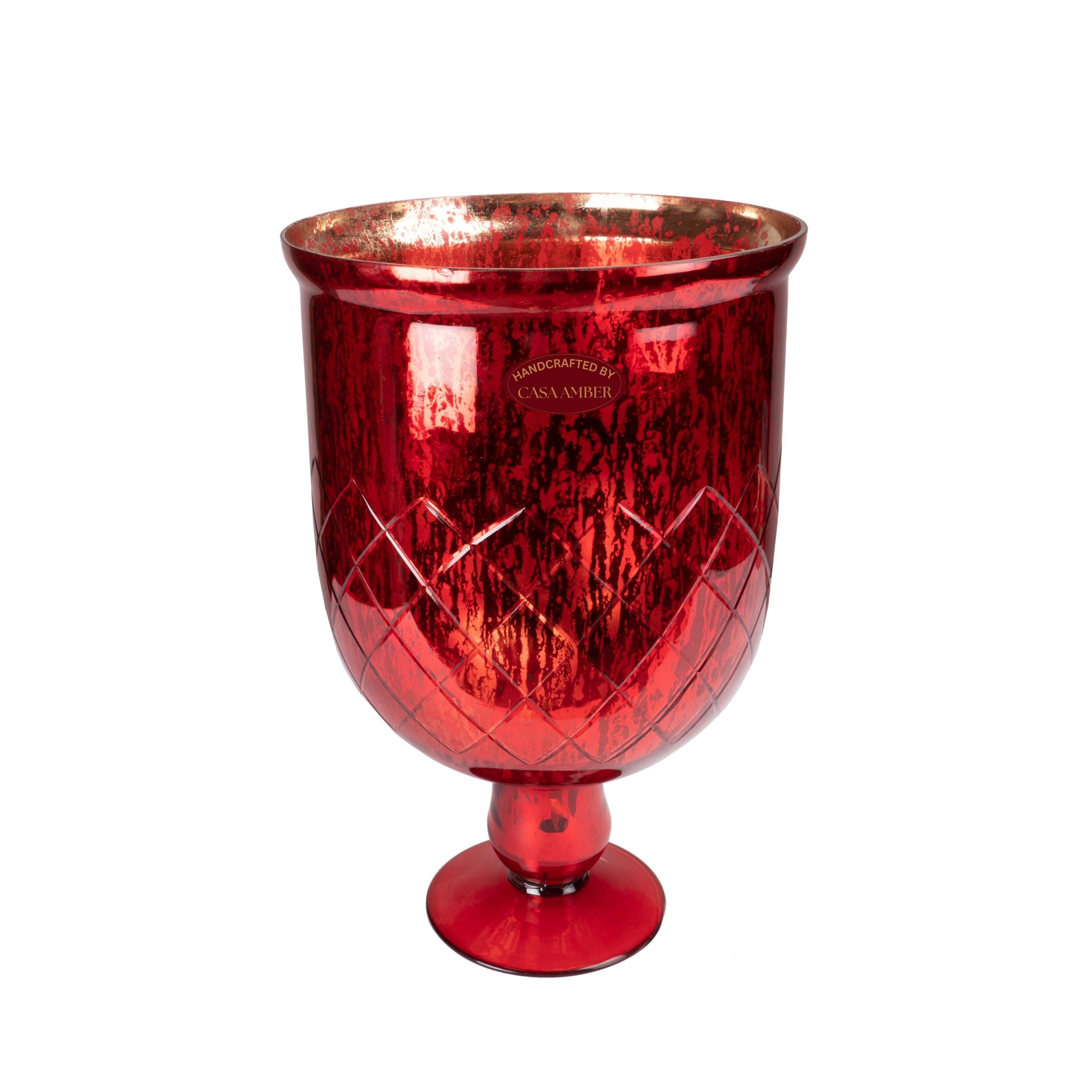 Scarlet Bloom Vase
