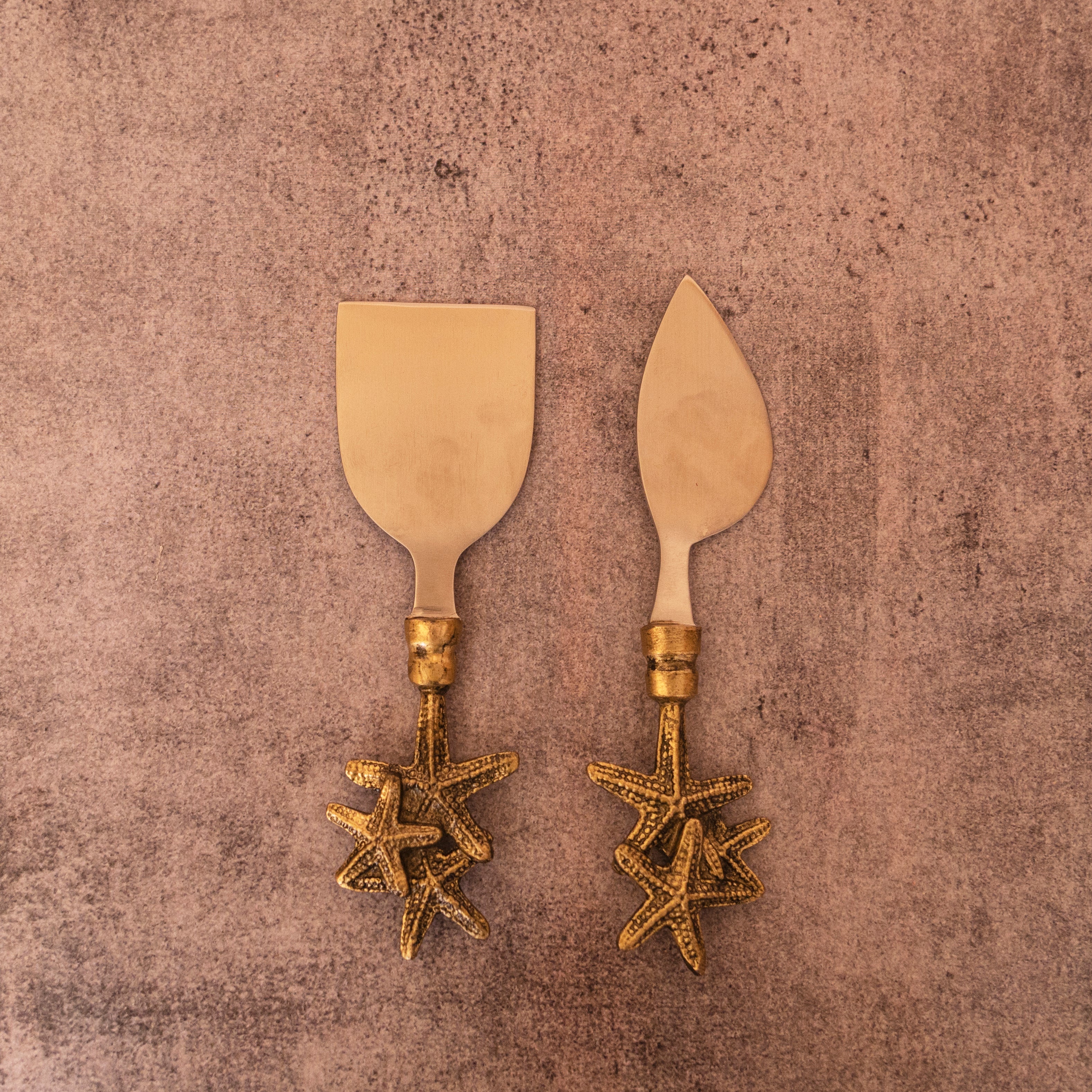 Starfish Cheese Knives Set
