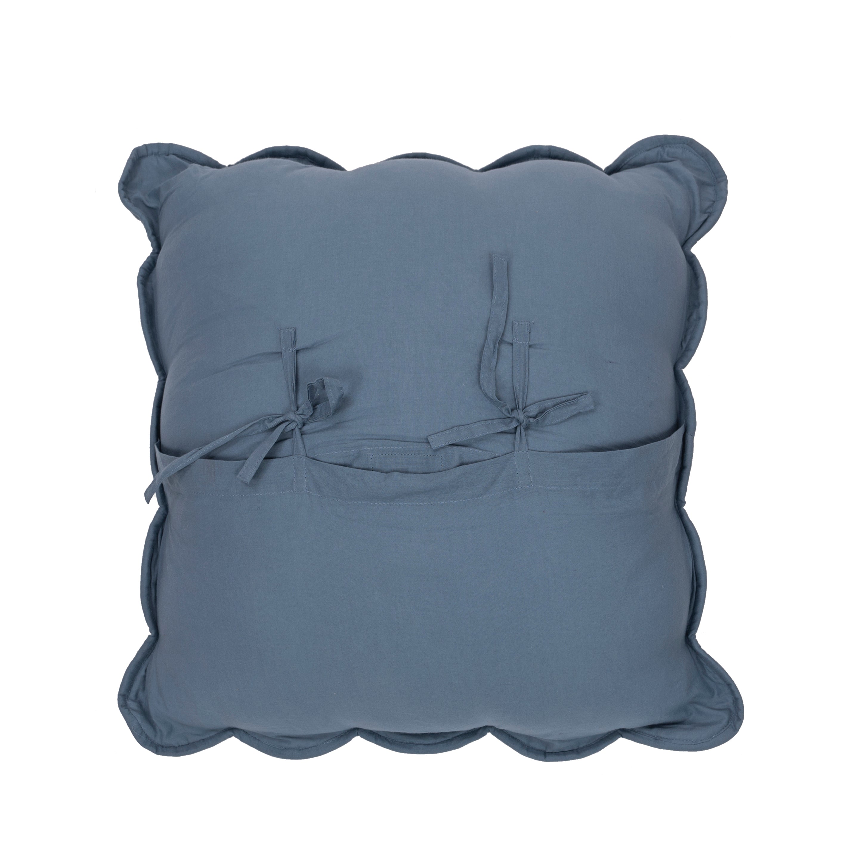Scalloped cushion