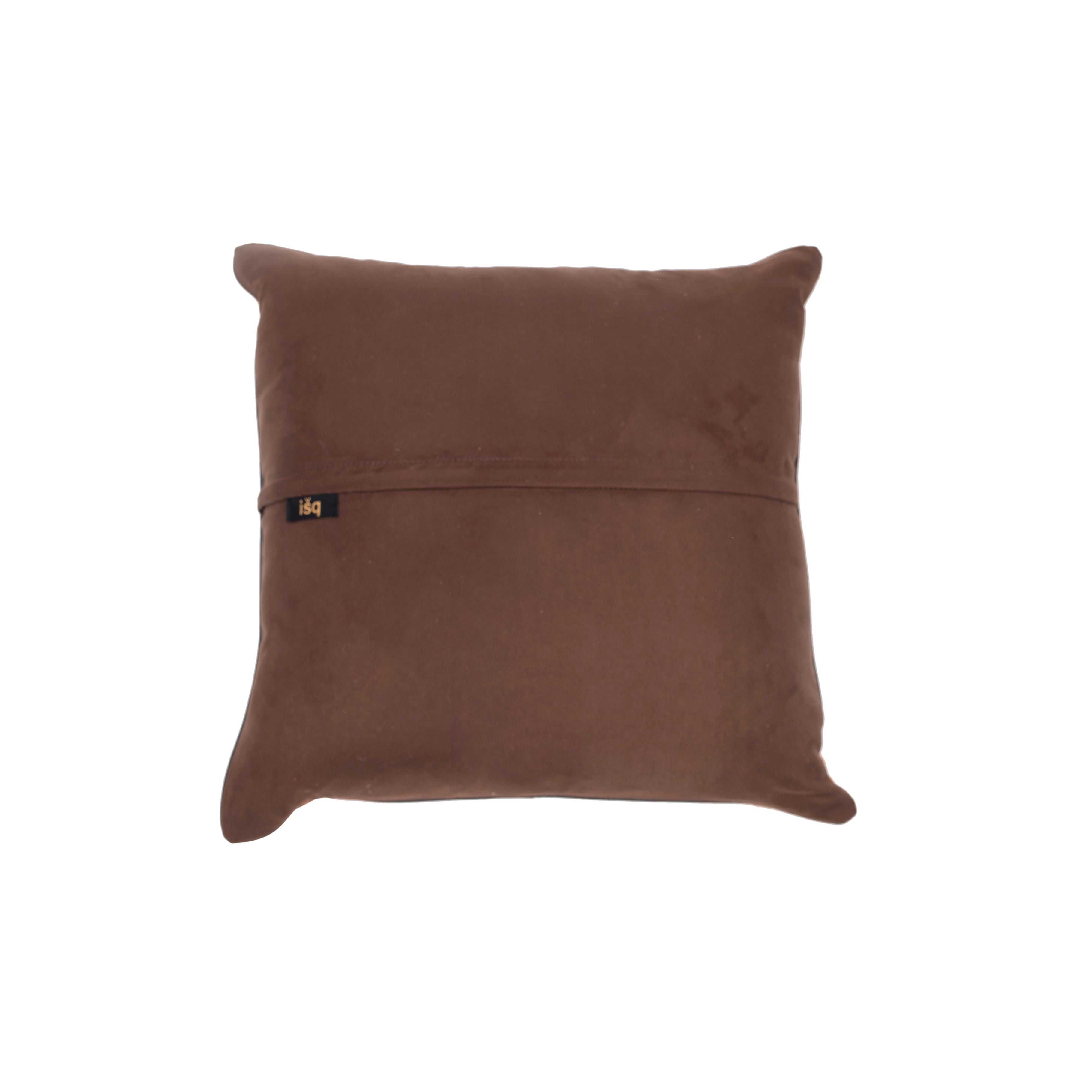 Hand woven cushion