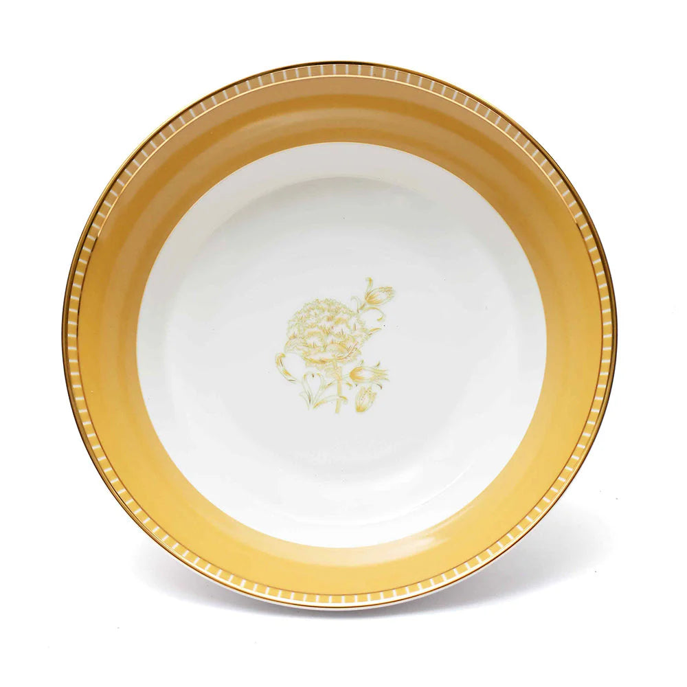 21 pc Dinner set | Yellow | Mustard Iris