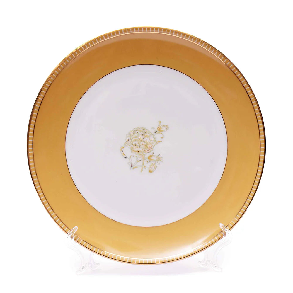 21 pc Dinner set | Yellow | Mustard Iris