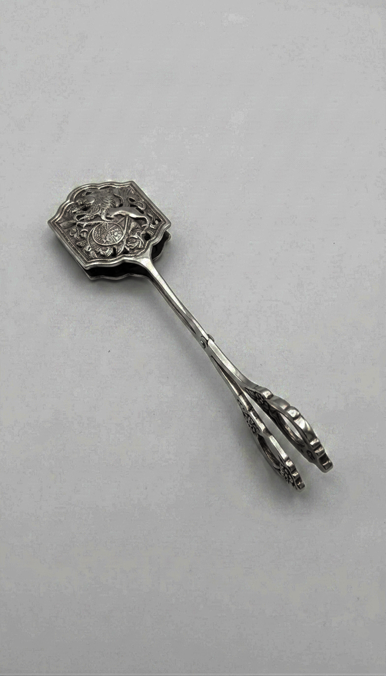 Silver Coated Serving Tong