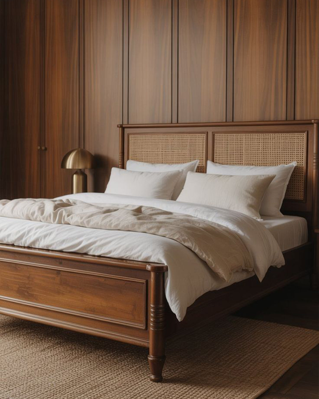 The Hampton Cane Heritage Bed