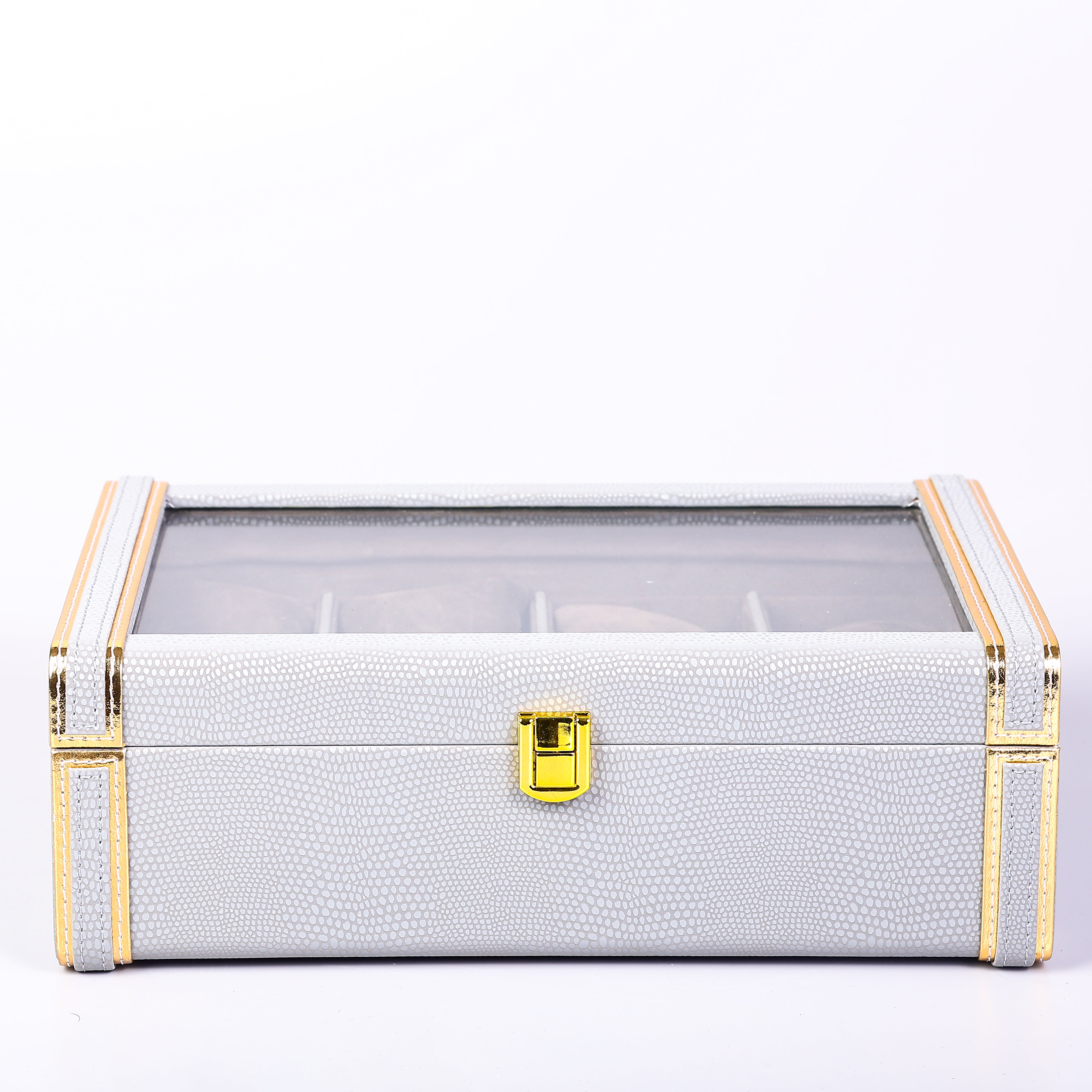 Leather watch box