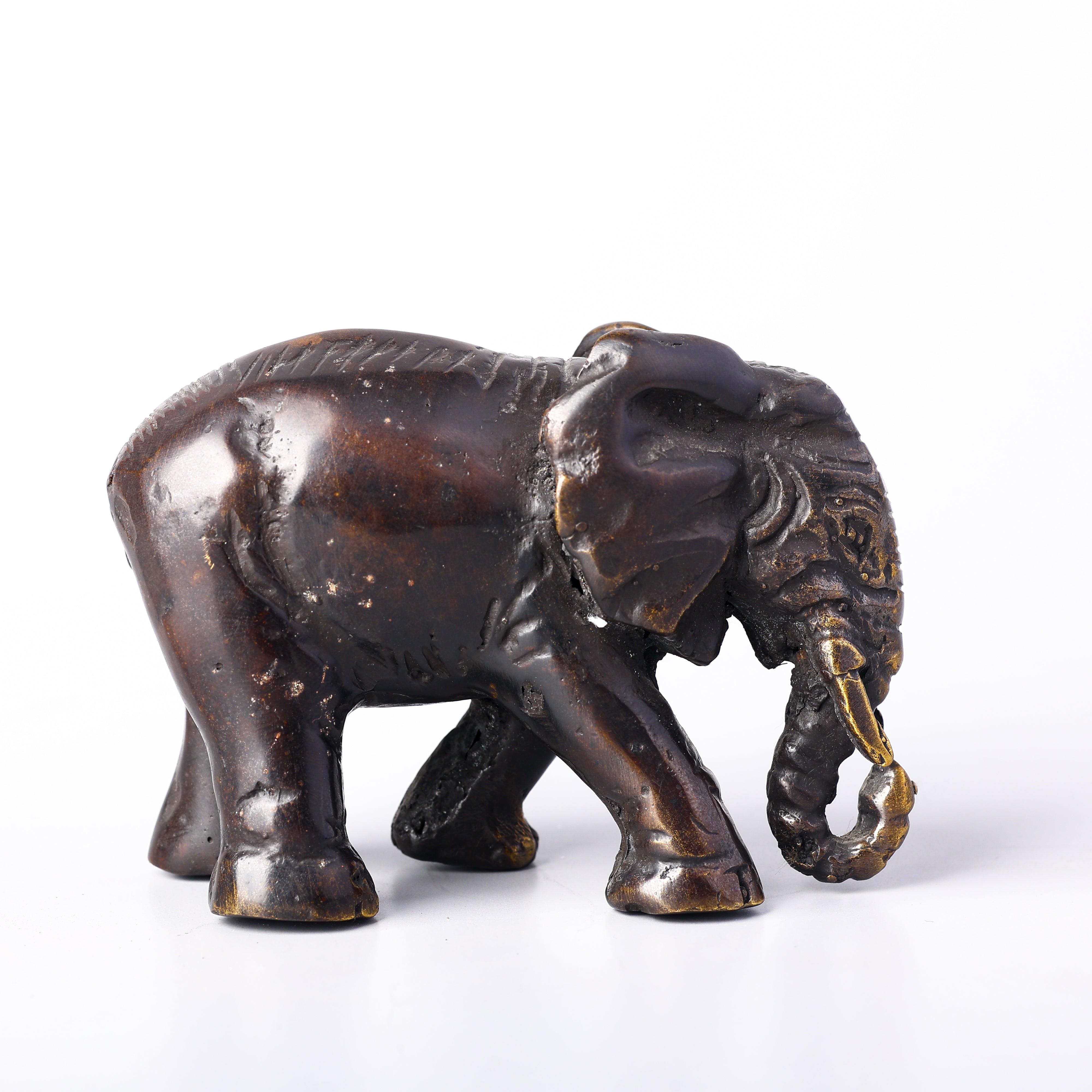 Bronze Black Elephant