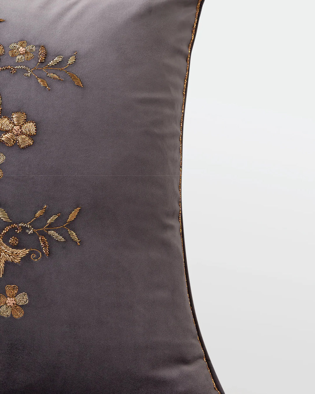 Qadir Charcoal Cushion