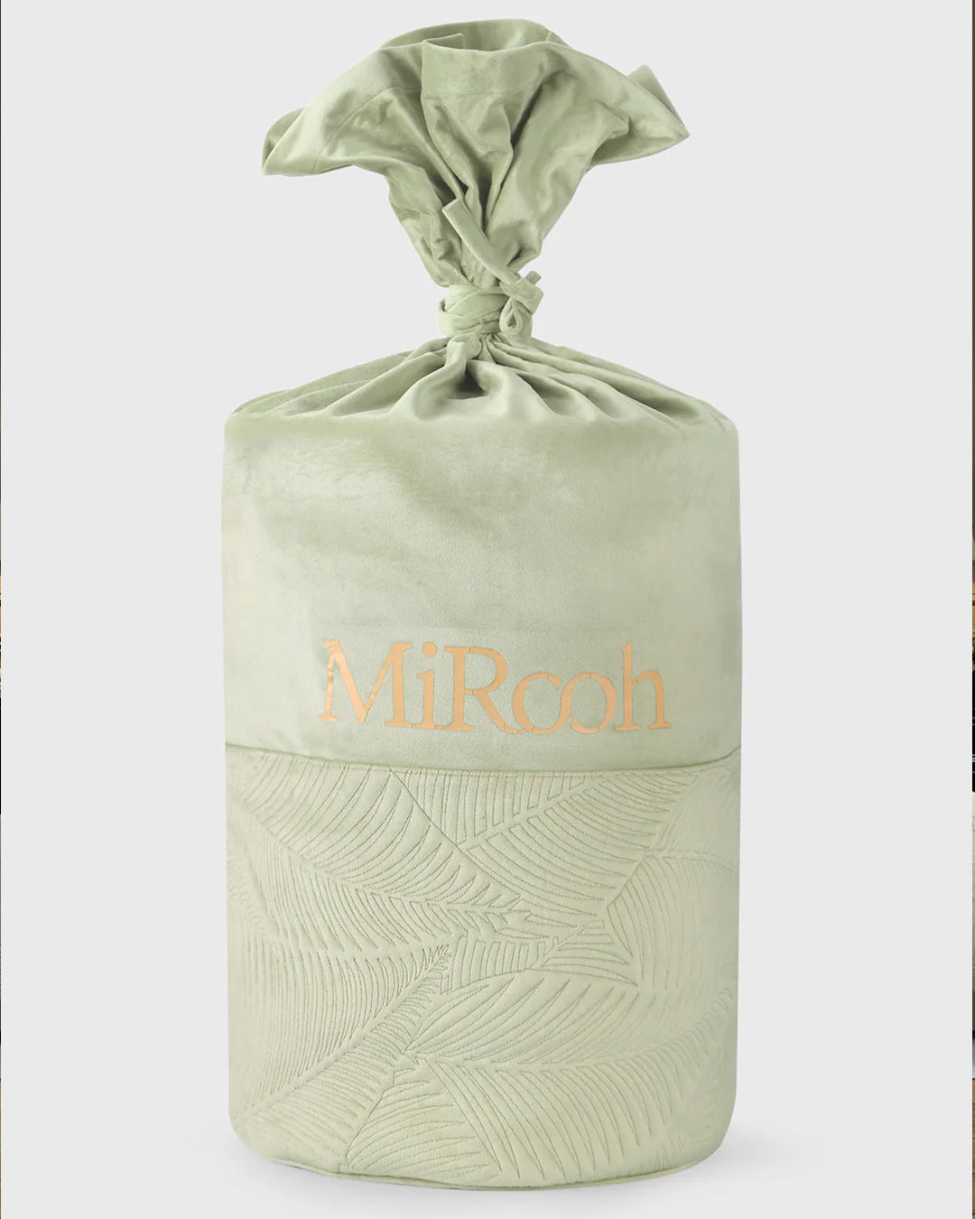 SYLVAN FERN SAGEBRUSH VELVET QUILTED BEDSPREAD SET