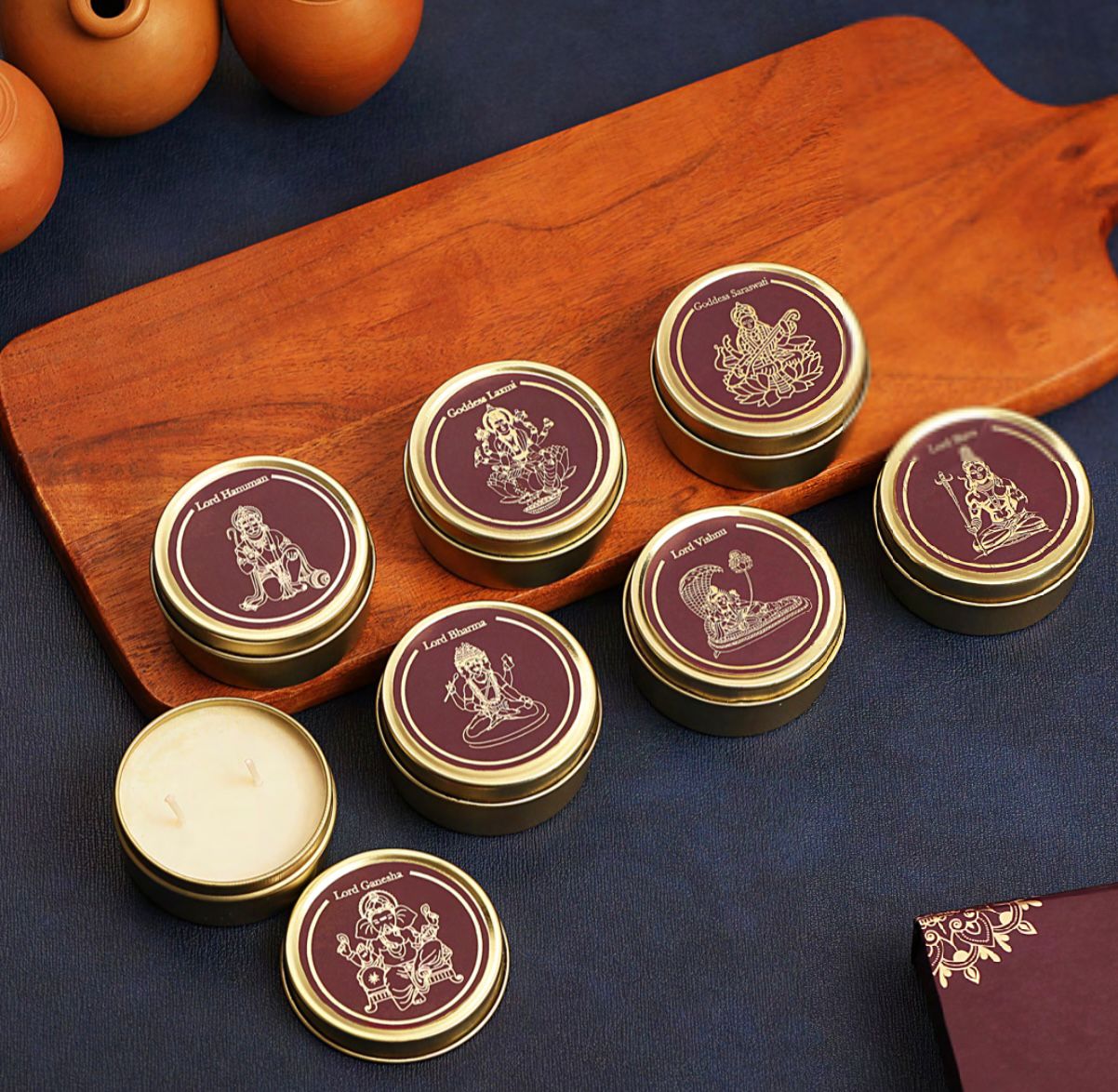 Luxury 7 God Premium Candle Set