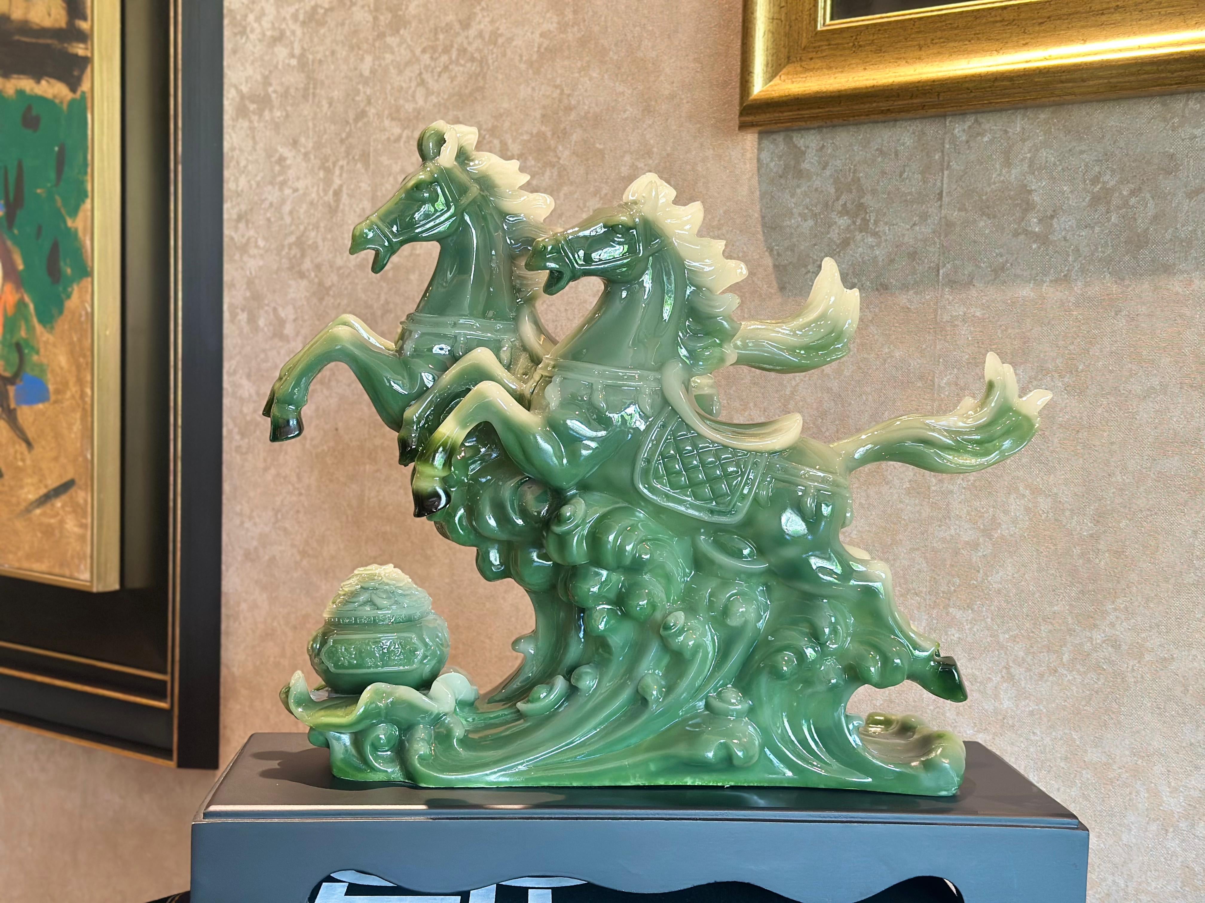 Horses Sculpture