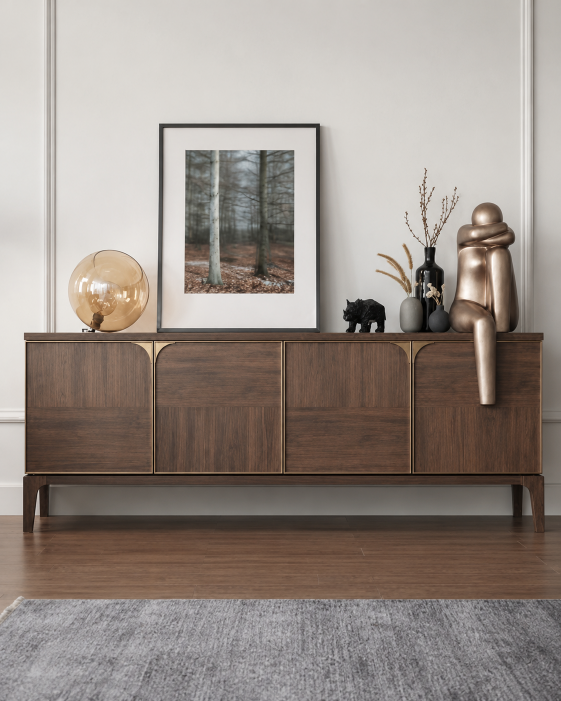 Gold Sideboard