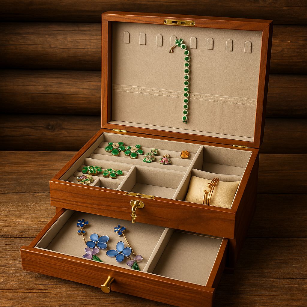 Wooden Jewellery Box