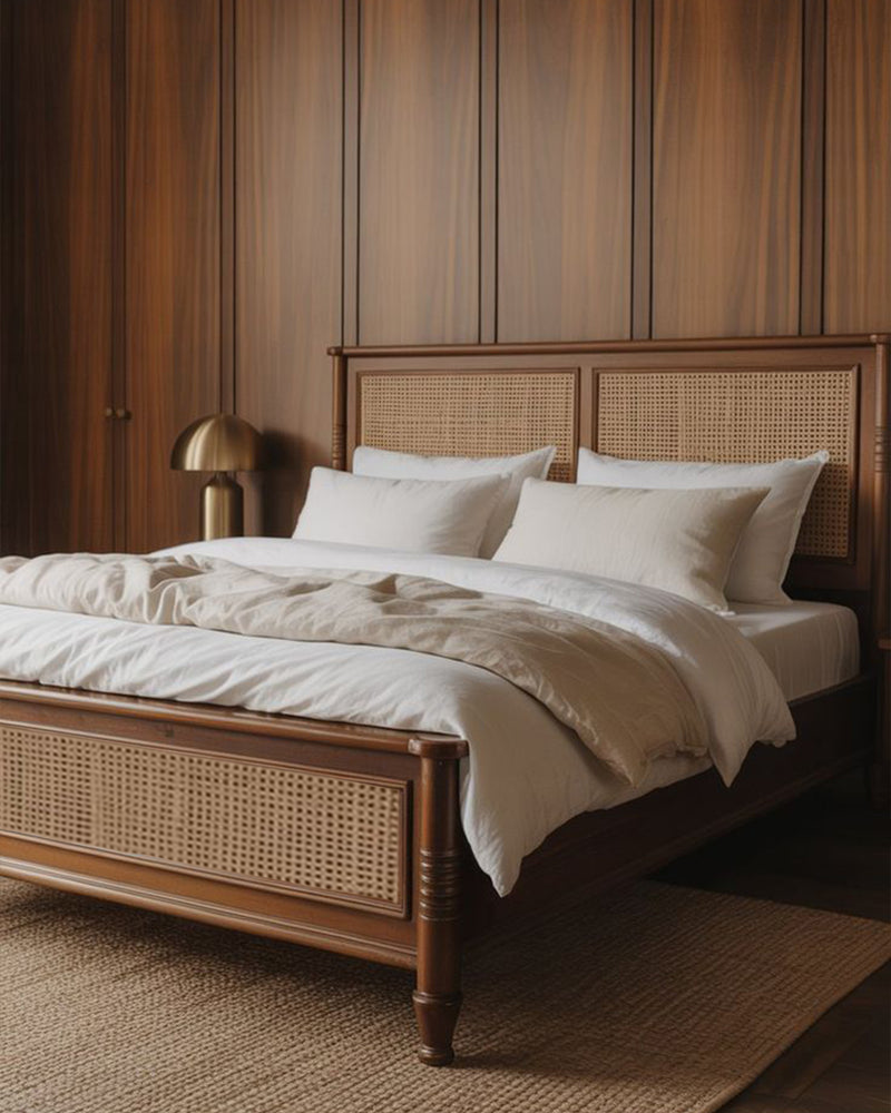 The Hampton Cane Heritage Bed
