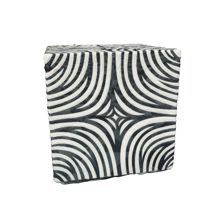 Abstract Side Table