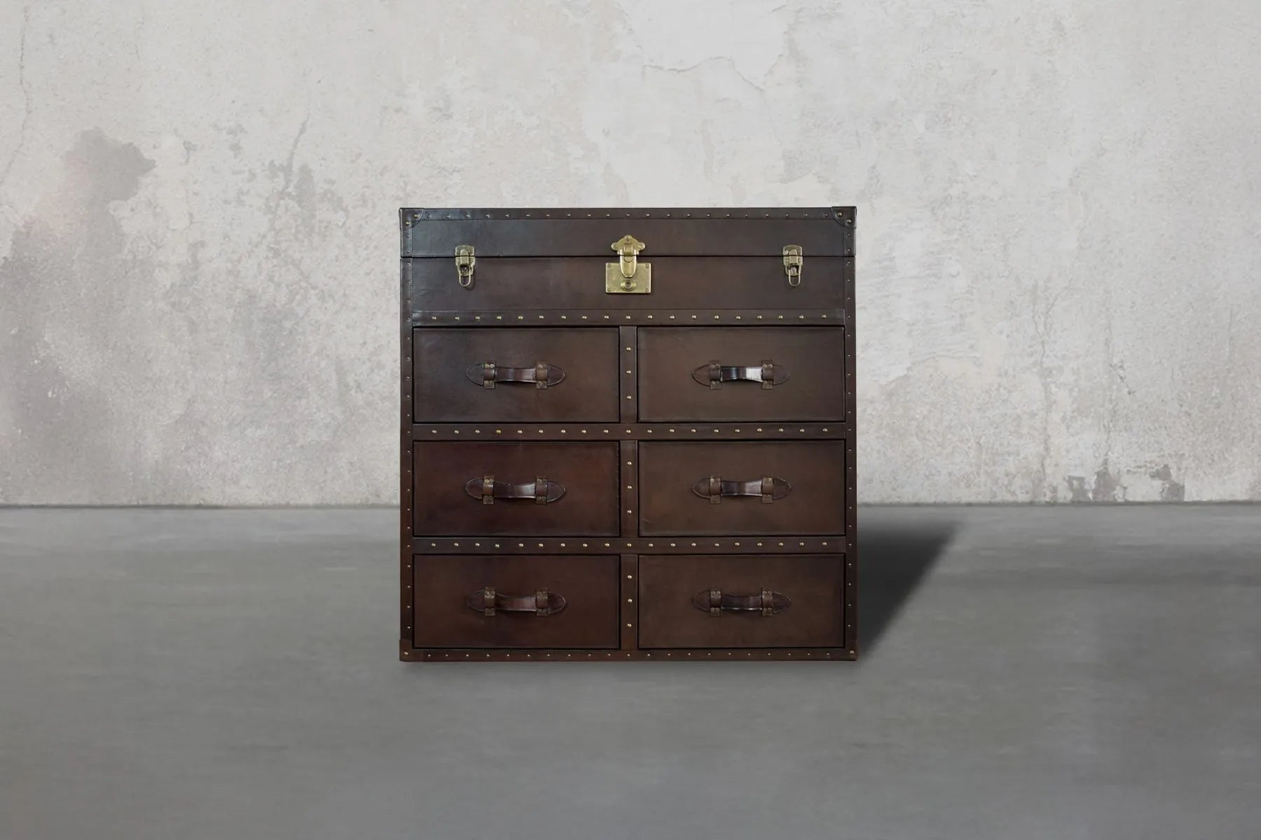 Heritage Leather Trunk