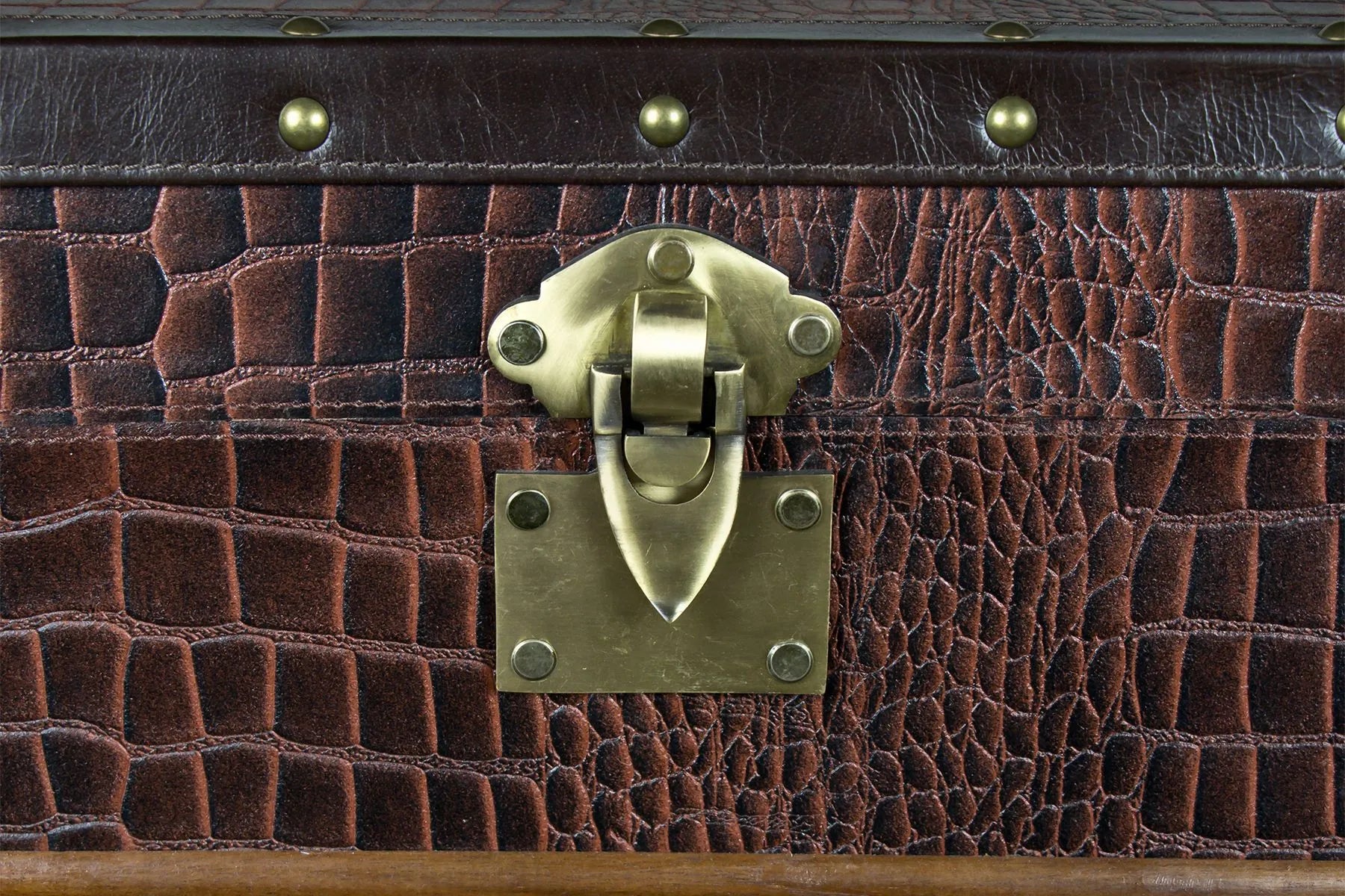 Heritage Leather Trunk